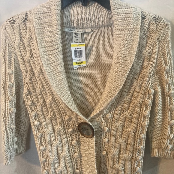 American Rag Sweaters - American Rag button front cardi